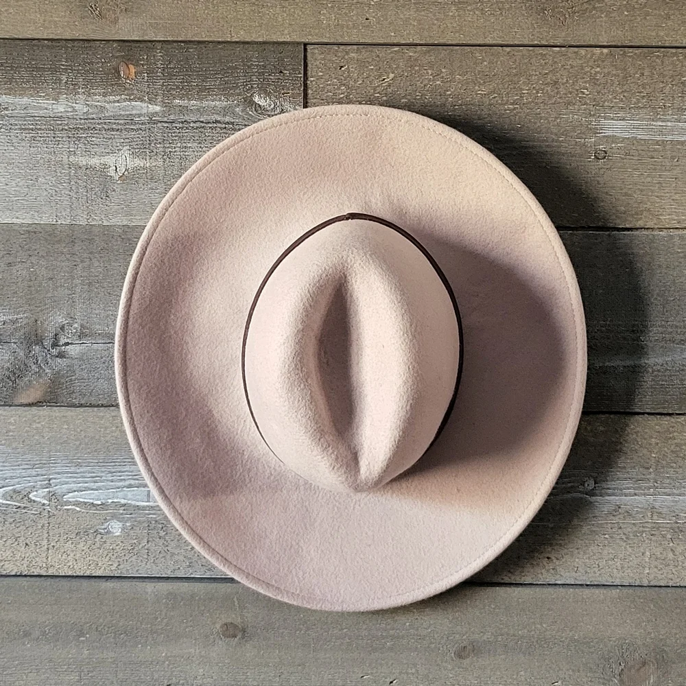Billabong Moon Gaze Pinkish-Beige Fedora Hat